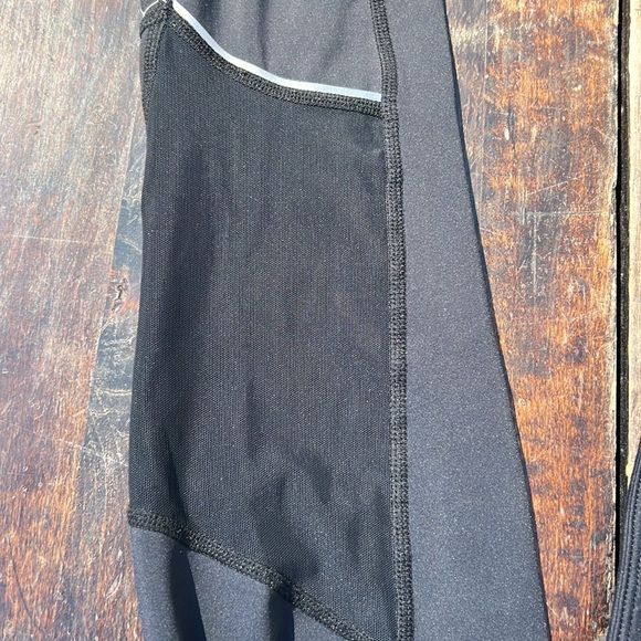 Athleta Mile Active compression running tights mesh inserts reflective size XS - Picture 4 of 8